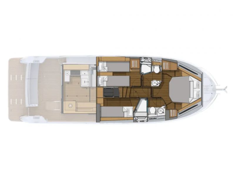 BENETEAU Swift Trawler 43 sedan